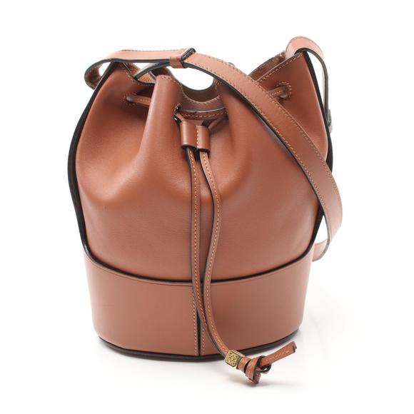Loewe Handbags - Loewe Balloon Bag Leather Shoulder Bag 326 75AC30 in Very Good Condition
